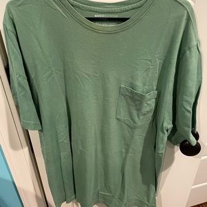 Green t-shirt